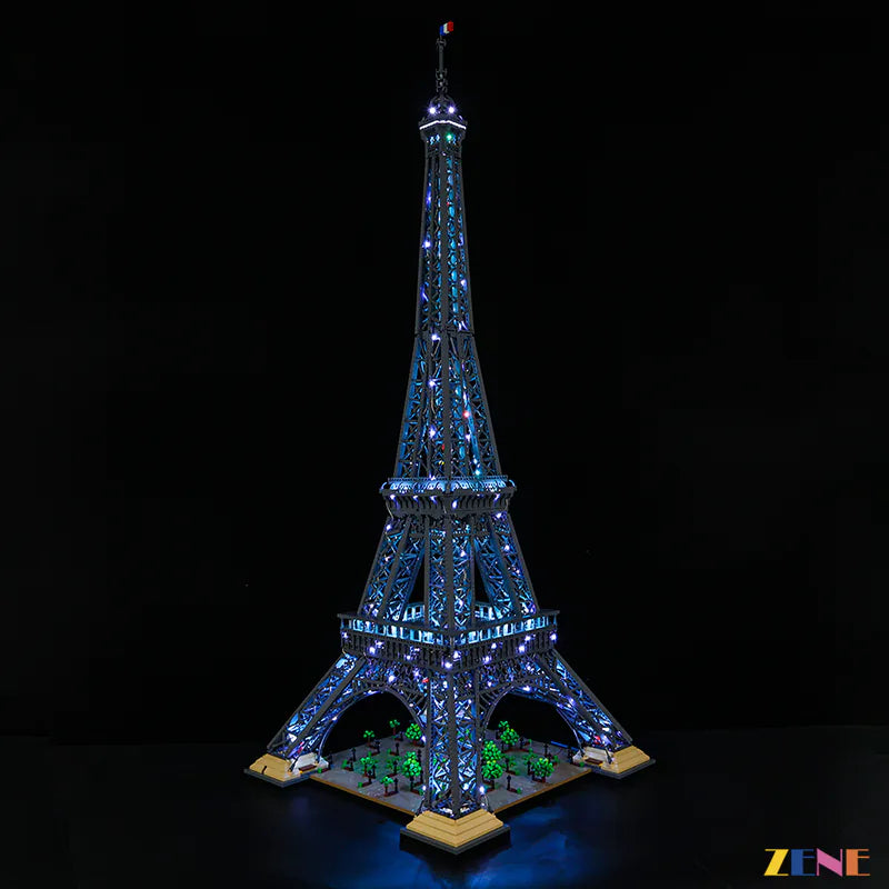 zene bricks LEGO Eiffel Tower #10307 Light Kit Multicolor (RGB Ver.)