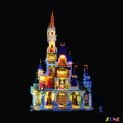 Zene Lego Princess Castle W Light Kit