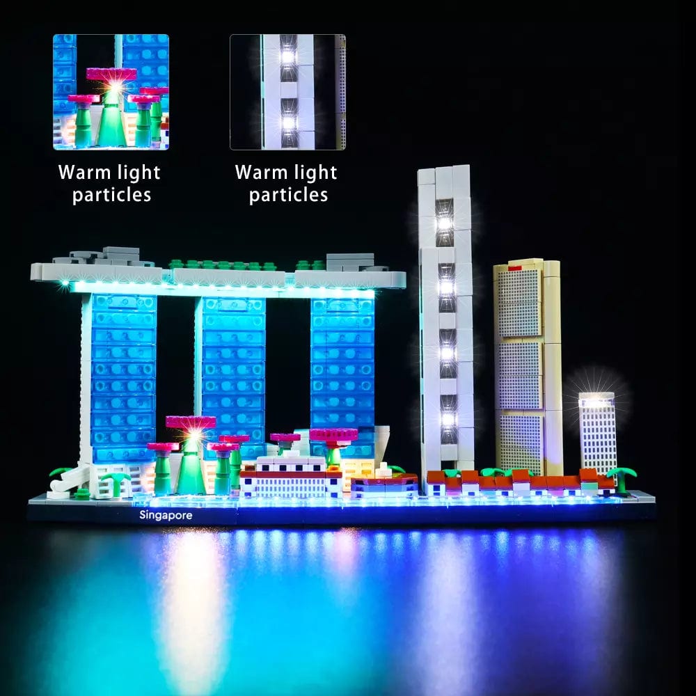 zene bricks LEGO Singapore #21057 Light Kit