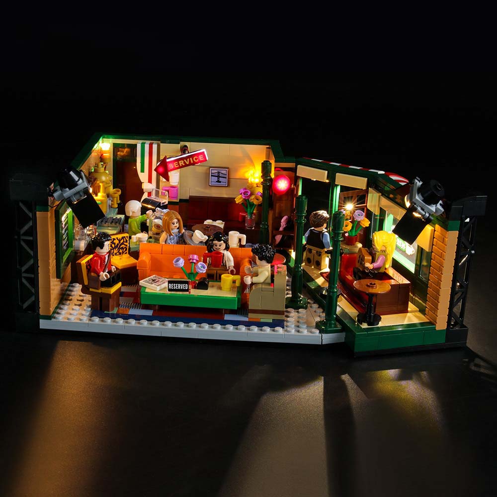 zene bricks LEGO Central Perk #21319 Light Kit
