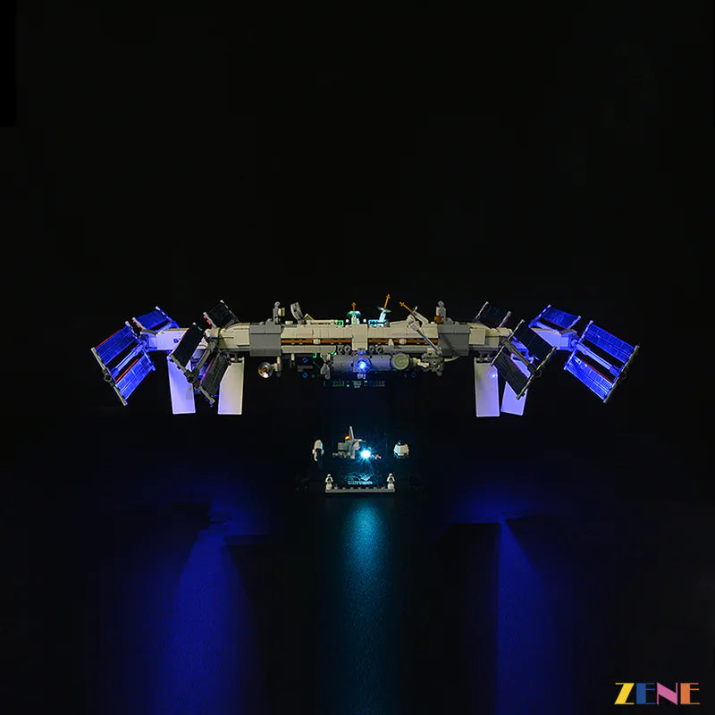 zene bricks LEGO International Space Station #21321 Light Kit