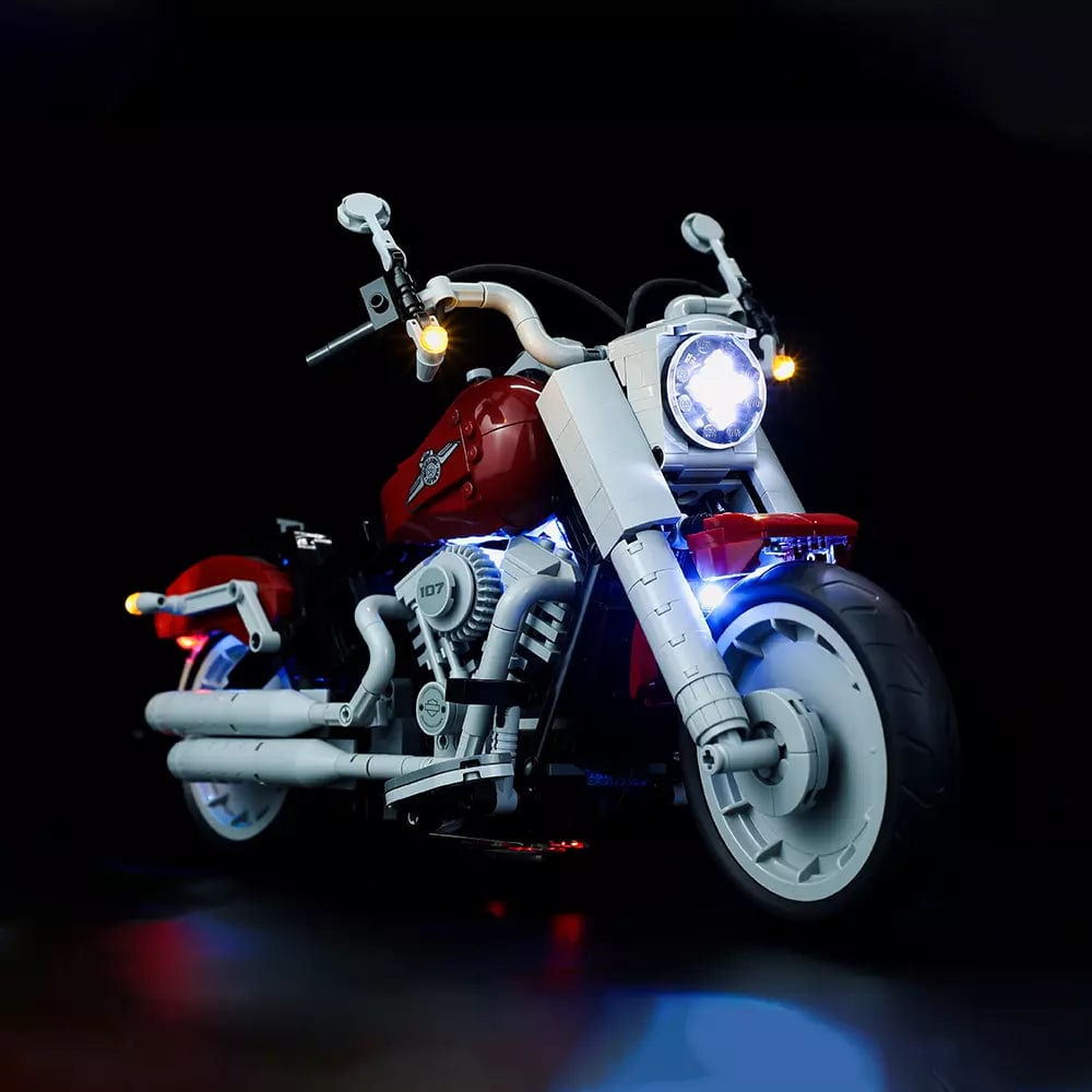 zene bricks Light Kit for Harley-Davidson® Fat Boy® #10269 (Wheel Blue)