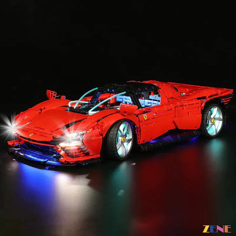 Zene Lego Ferrari F40 With Light Kit