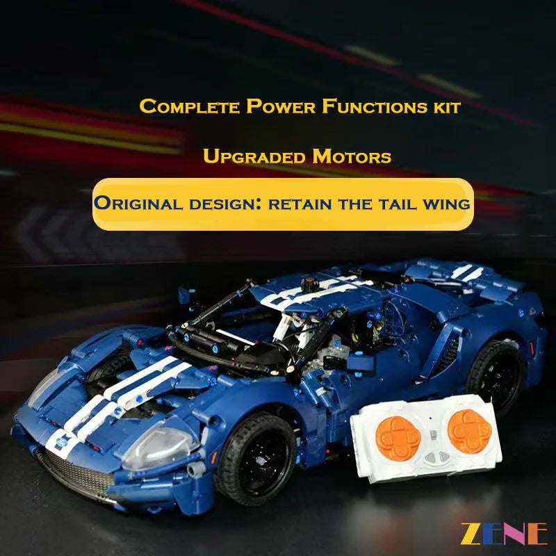 zene bricks Power Functions Kit for LEGO 2022 Ford GT #42154 Motor