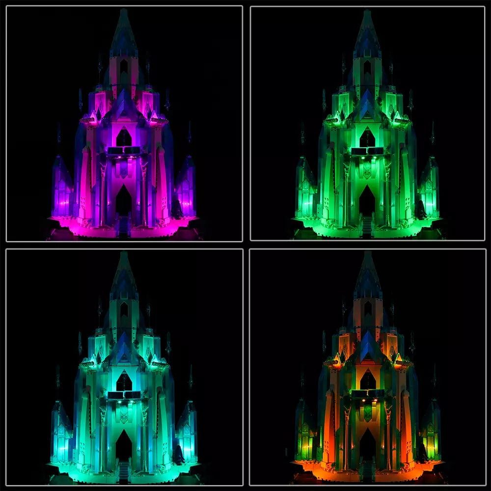 zene bricks LEGO The Ice Castle #43197 (Ver. 2) Light Kit