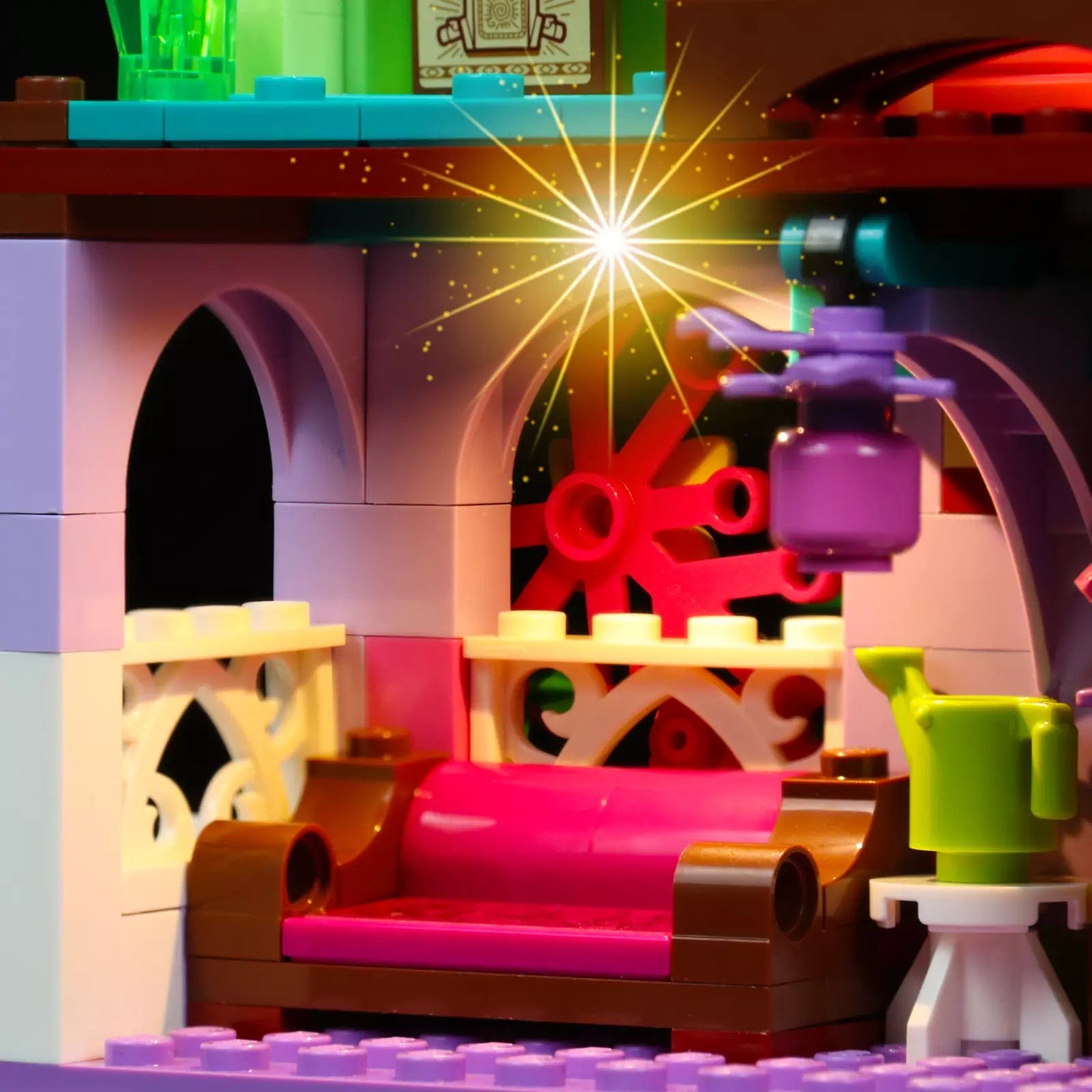 zene bricks LEGO The Madrigal House #43202 Light Kit