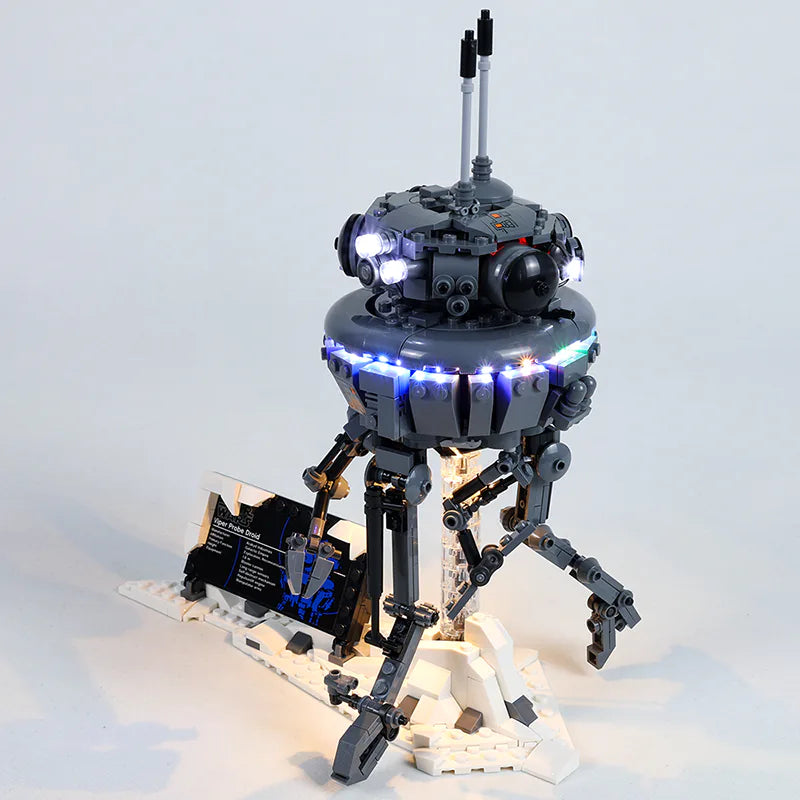 zene bricks LEGO Imperial Probe Droid #75306 Light Kit