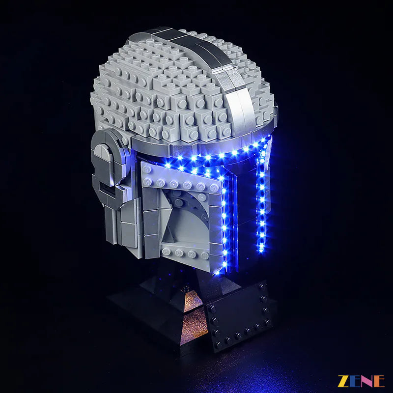 zene bricks LEGO The Mandalorian™ Helmet #75328 Light Kit