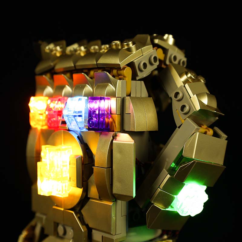 zene bricks LEGO Infinity Gauntlet #76191 Light Kit