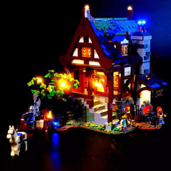 lego medieval blacksmith 21325 Light Kit