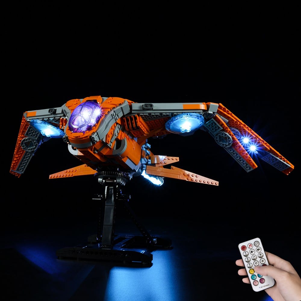 zene bricks LEGO Guardians Ship #76193 Light Kit