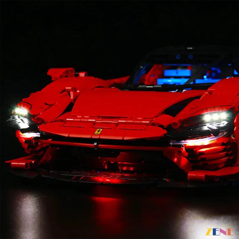 zenaoページ LEGO Ferrari Daytona SP3 #42143 (Ver. 3) Light Kit – ZENE