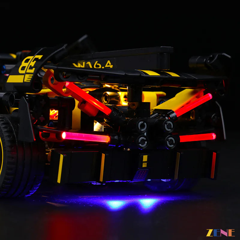 zene bricks LEGO Bugatti Bolide #42151 Light Kit