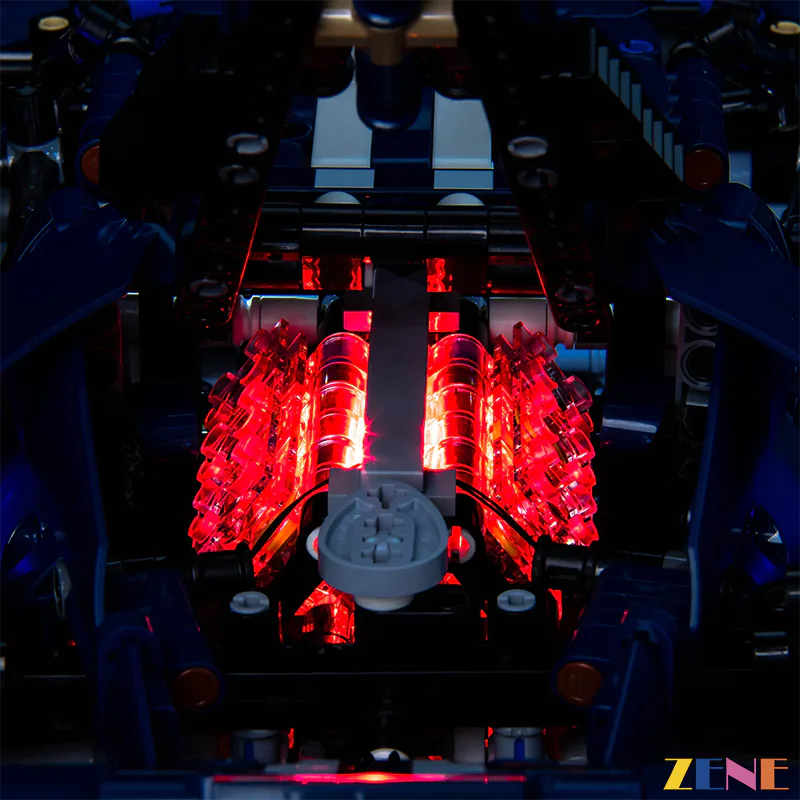 zene bricks LEGO Technics 2022 Ford GT #42154 Light Kit