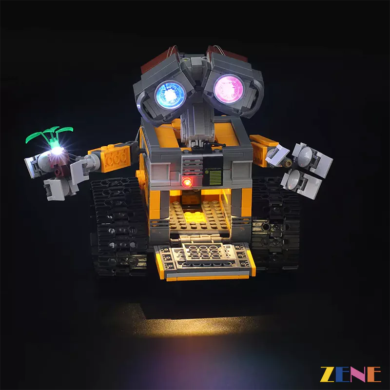 zene bricks LEGO Wall-E Robot #21303 Light Kit  (Old Version)