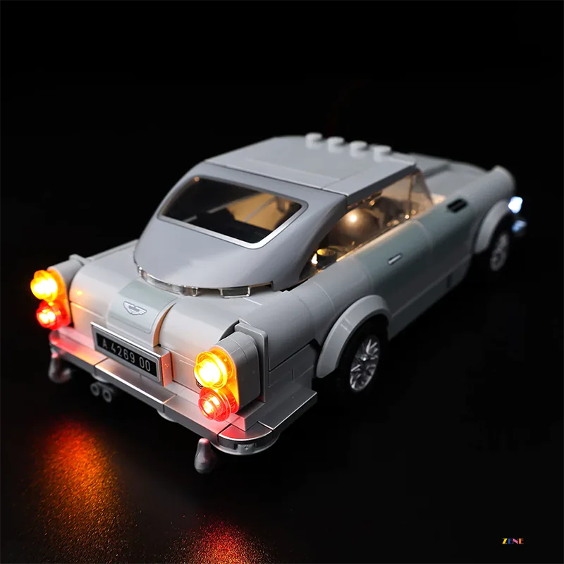 zene bricks Light Kit for LEGO 007 Aston Martin DB5 #76911