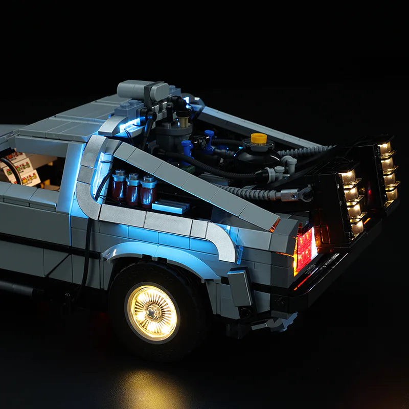 zene bricks LEGO Back to the Future Time Machine #10300 (upgrade ver.) Light Kit