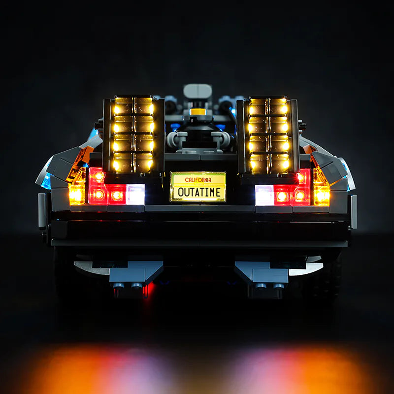 zene bricks LEGO Back to the Future Time Machine #10300 (upgrade ver.) Light Kit
