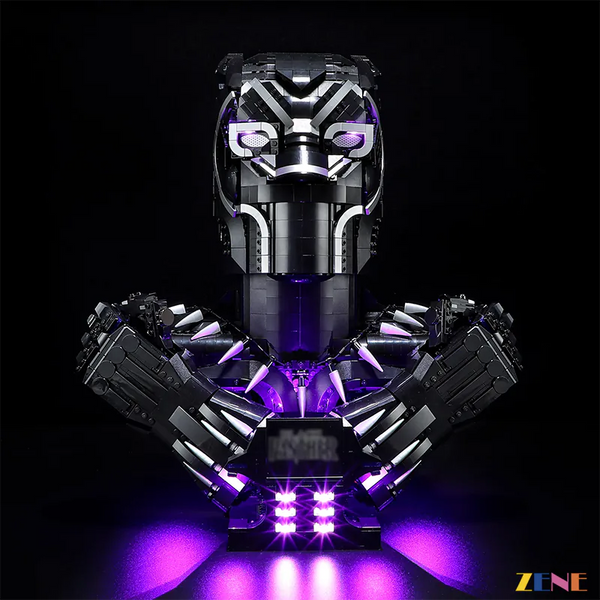 Lego Black Panther Bust