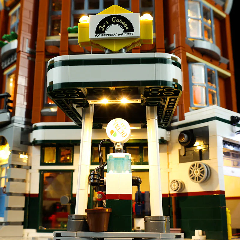 zene bricks LEGO Corner Garage #10264 (Wireless Module) Light Kit