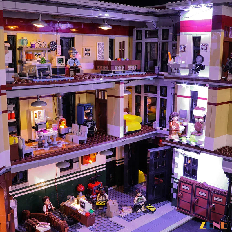 zene bricks LEGO Firehouse Headquarters #75827 Light Kit