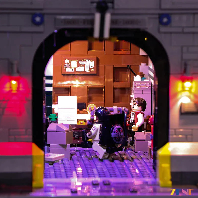 zene bricks LEGO Firehouse Headquarters #75827 Light Kit