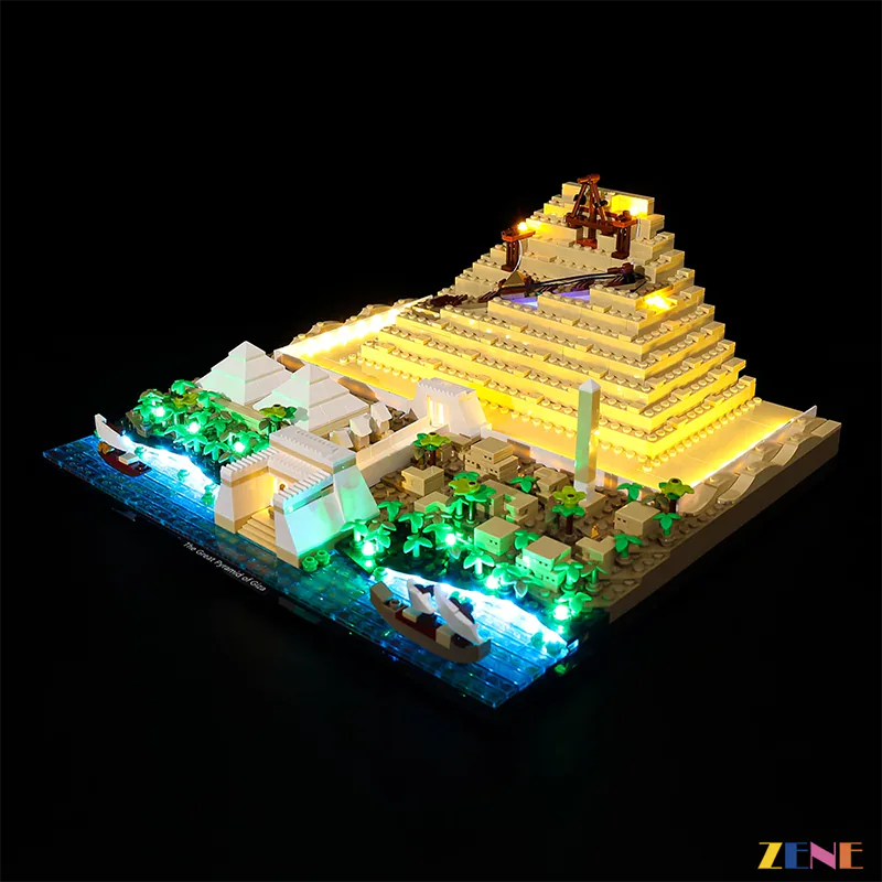 LEGO Great Pyramid of Giza #21058 (Ver. 2) Light Kit