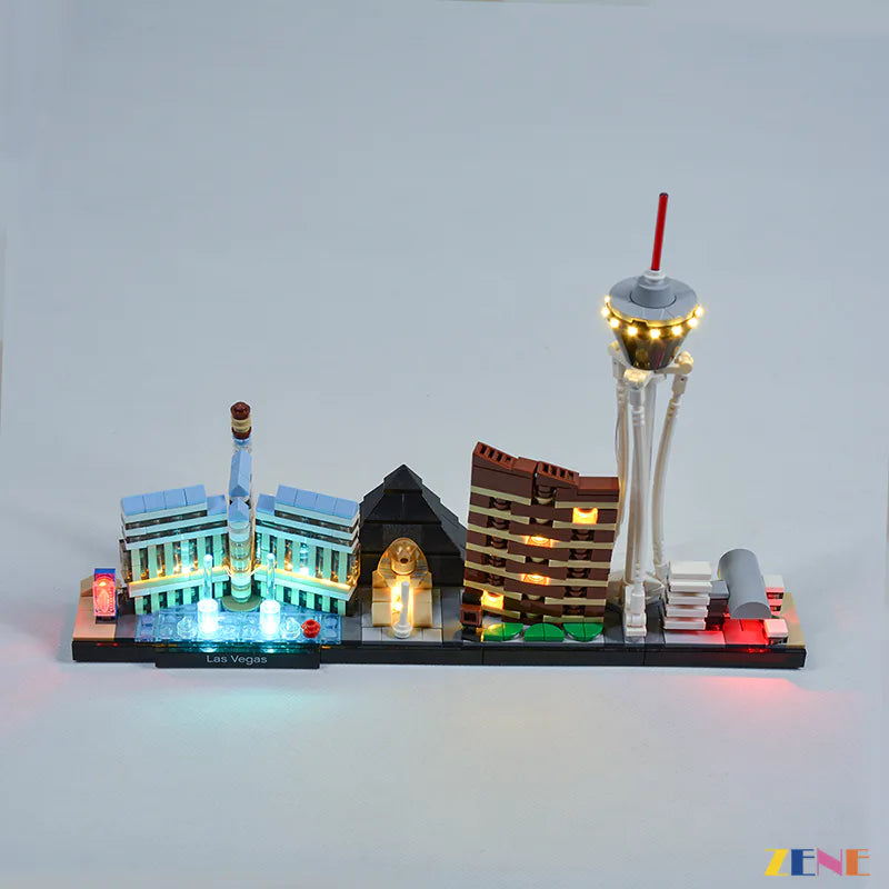 zene bricks LEGO Las Vegas #21047 Light Kit