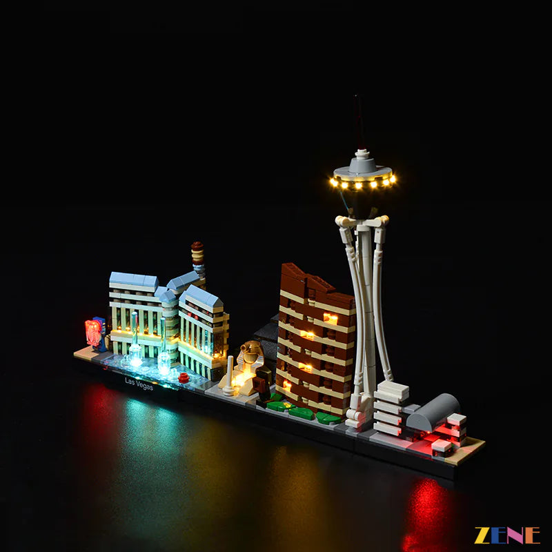 zene bricks LEGO Las Vegas #21047 Light Kit