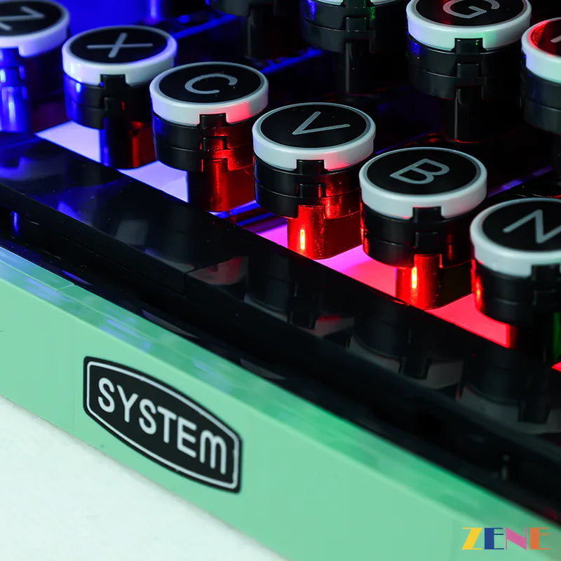 zene bricks LEGO Typewriter #21327 Light Kit