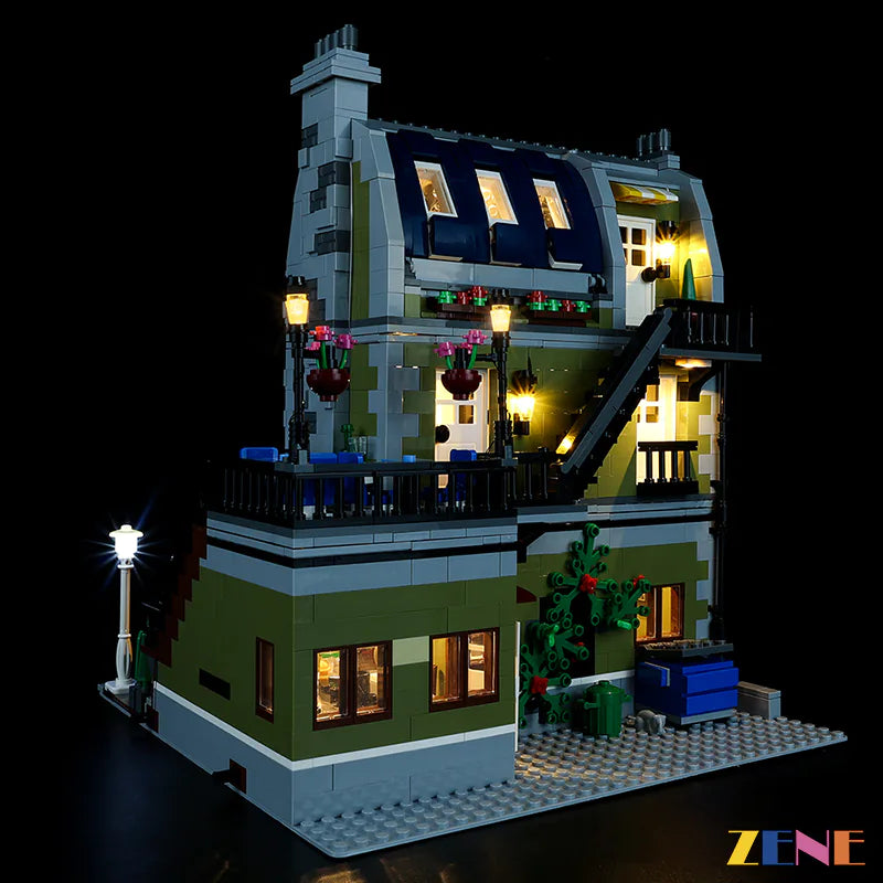 zene bricks LEGO Parisian Restaurant #10243 Light Kit