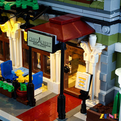 ZENE Bricks LEGO Parisian Restaurant Set
