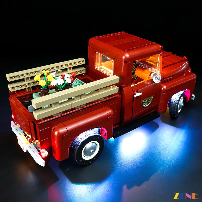zene bricks LEGO Pickup Truck #10290 Light Kit