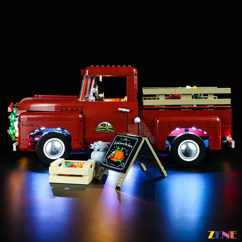 zene bricks LEGO Pickup Truck #10290 Light Kit