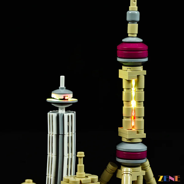 ZENE Bricks Lego Architecture Shanghai
