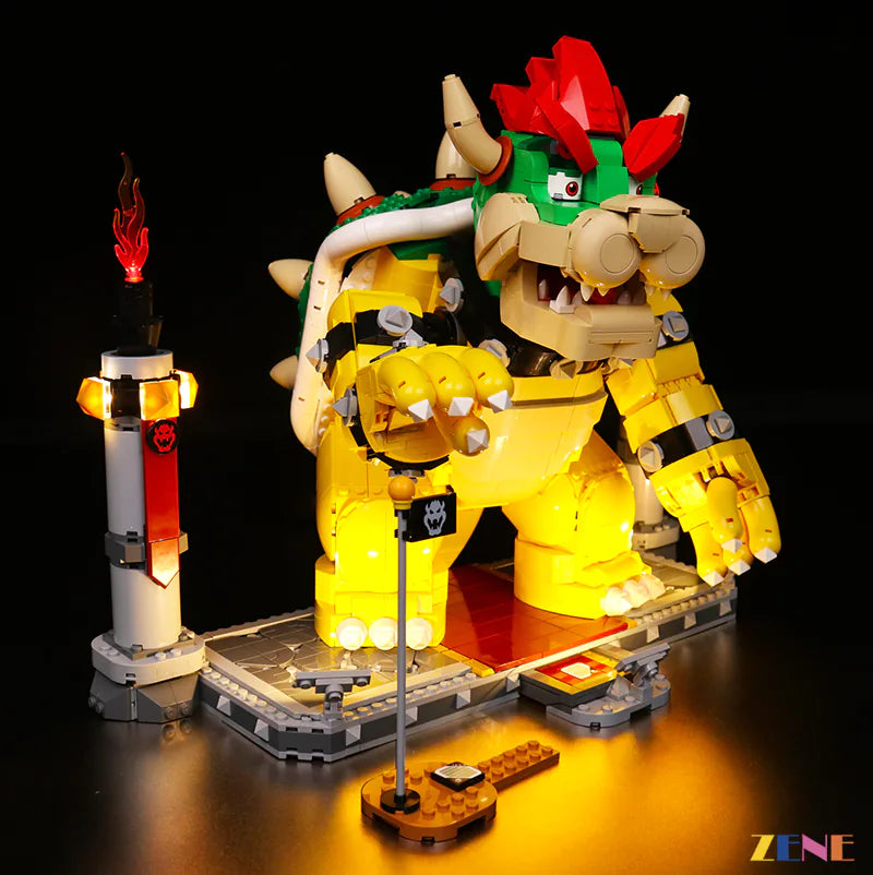 zene bricks LEGO The Mighty Bowser™ #71411 Light Kit
