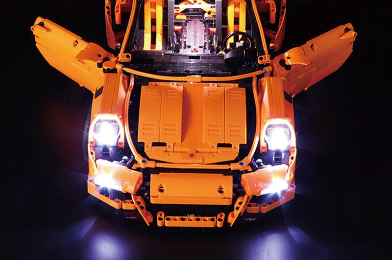 zene bricks LEGO Porsche 911 GT3 RS #42056 Light Kit