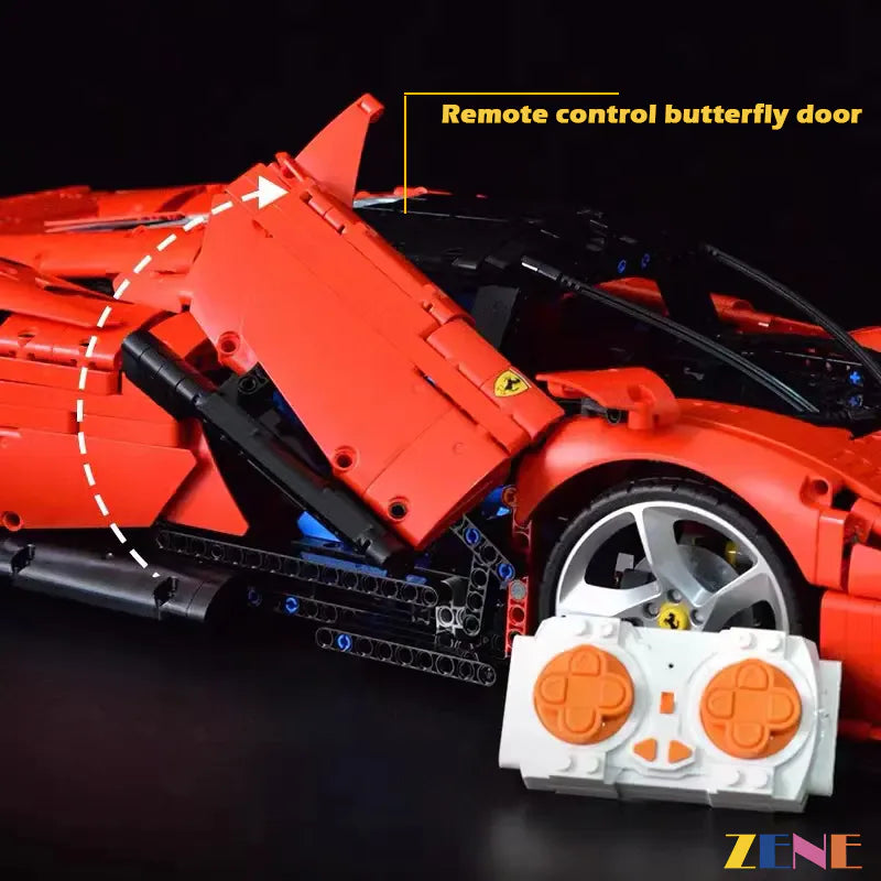 zene bricks Power Functions Kit for LEGO Ferrari Daytona SP3 #42143 Motor