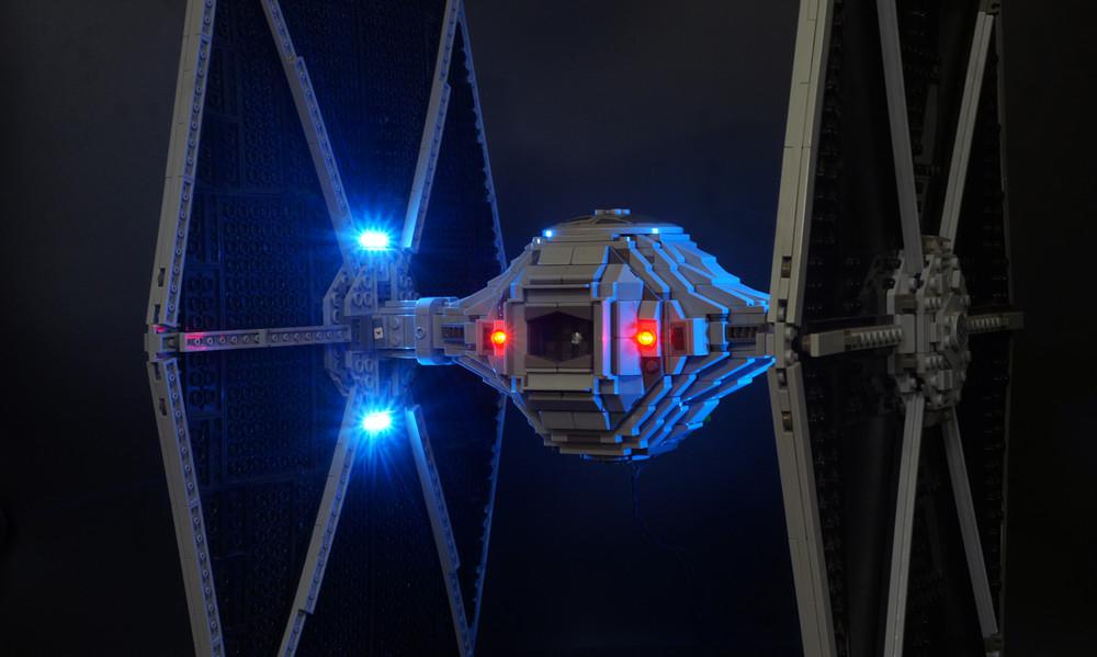 zene bricks LEGO UCS TIE Fighter #75095 Light Kit