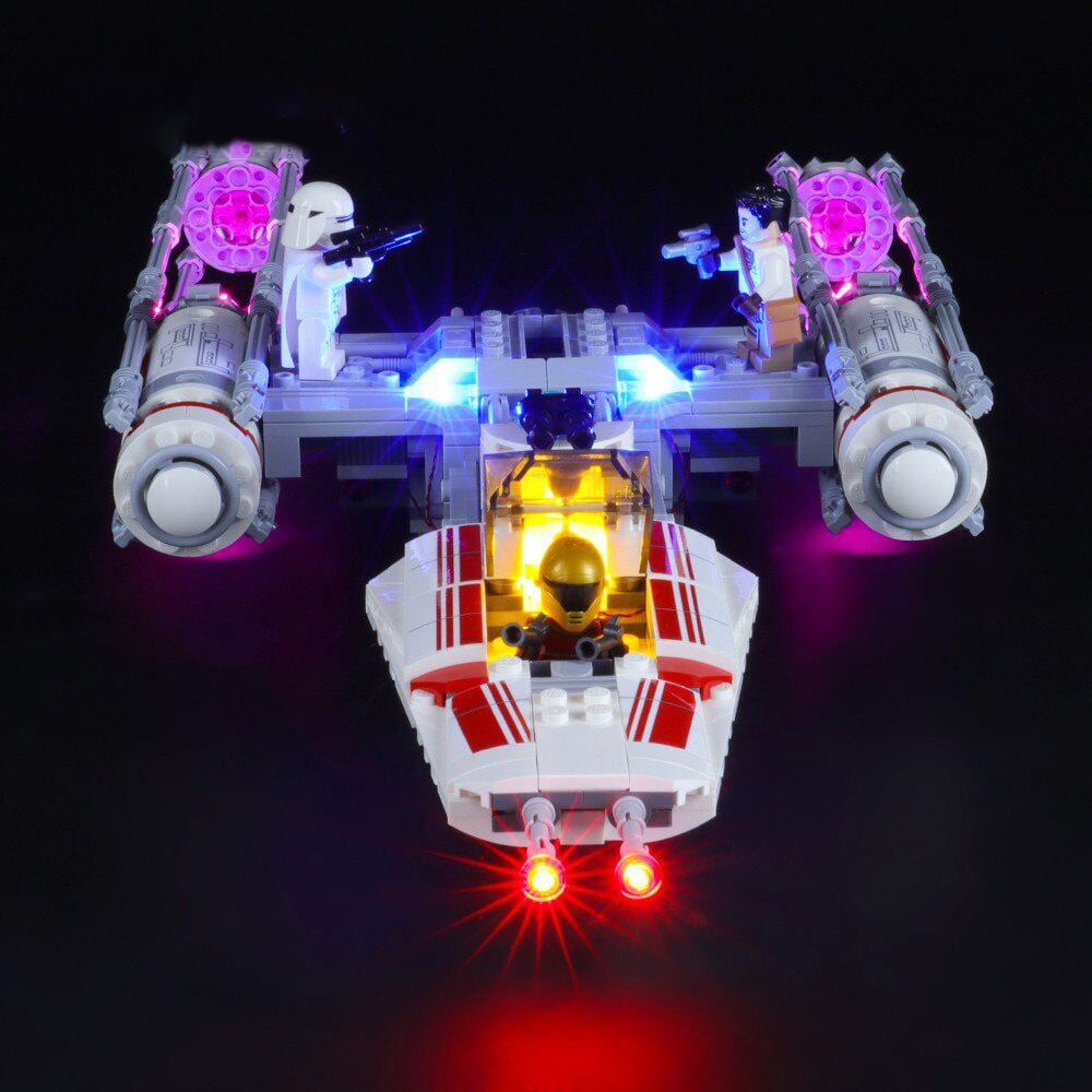 zene bricks Light Kit for LEGO Resistance Y-Wing Starfighter™ #75181