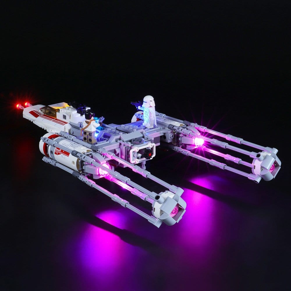zene bricks Light Kit for LEGO Resistance Y-Wing Starfighter™ #75181