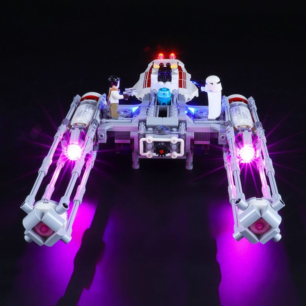 zene bricks Light Kit for LEGO Resistance Y-Wing Starfighter™ #75181