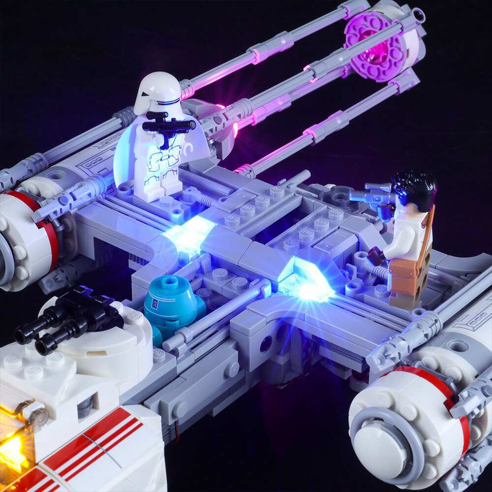 zene bricks Light Kit for LEGO Resistance Y-Wing Starfighter™ #75181