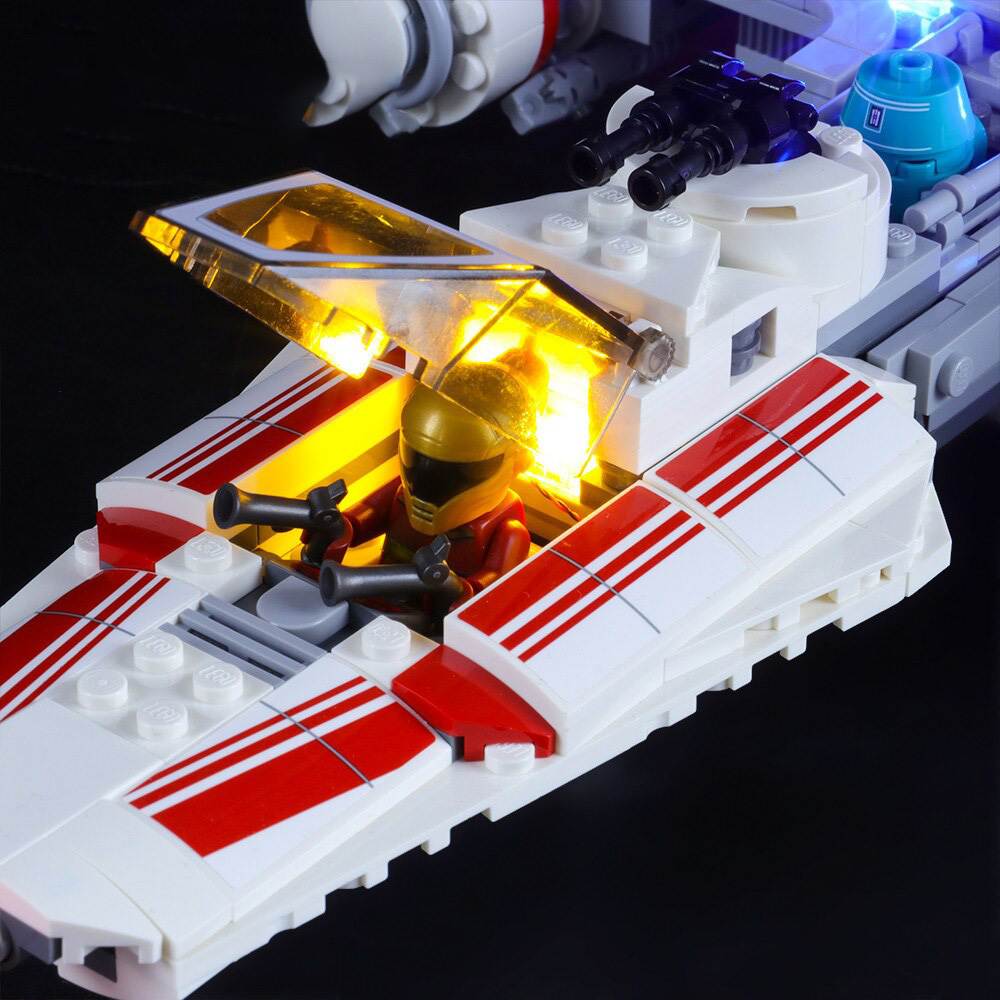 zene bricks Light Kit for LEGO Resistance Y-Wing Starfighter™ #75181