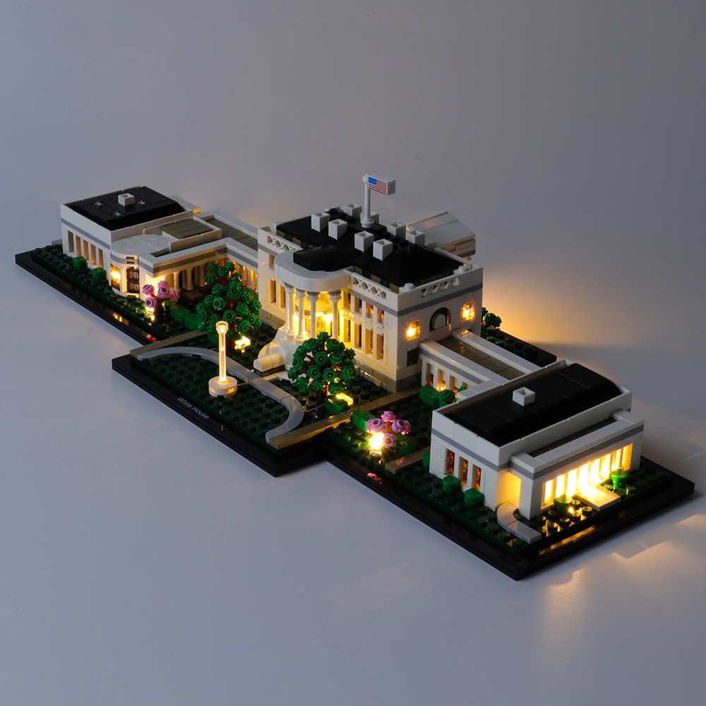 zene bricks LEGO Architecture The White House #21054 Light Kit