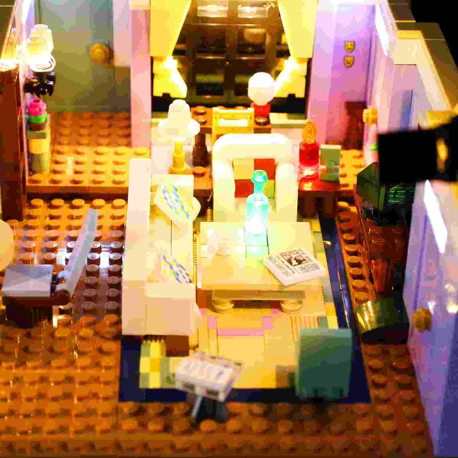 zene bricks LEGO The Friends Apartments #10292 Light Kit