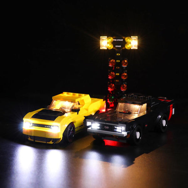 Lego Dodge Charger Rt Demon 75893 Light Kit