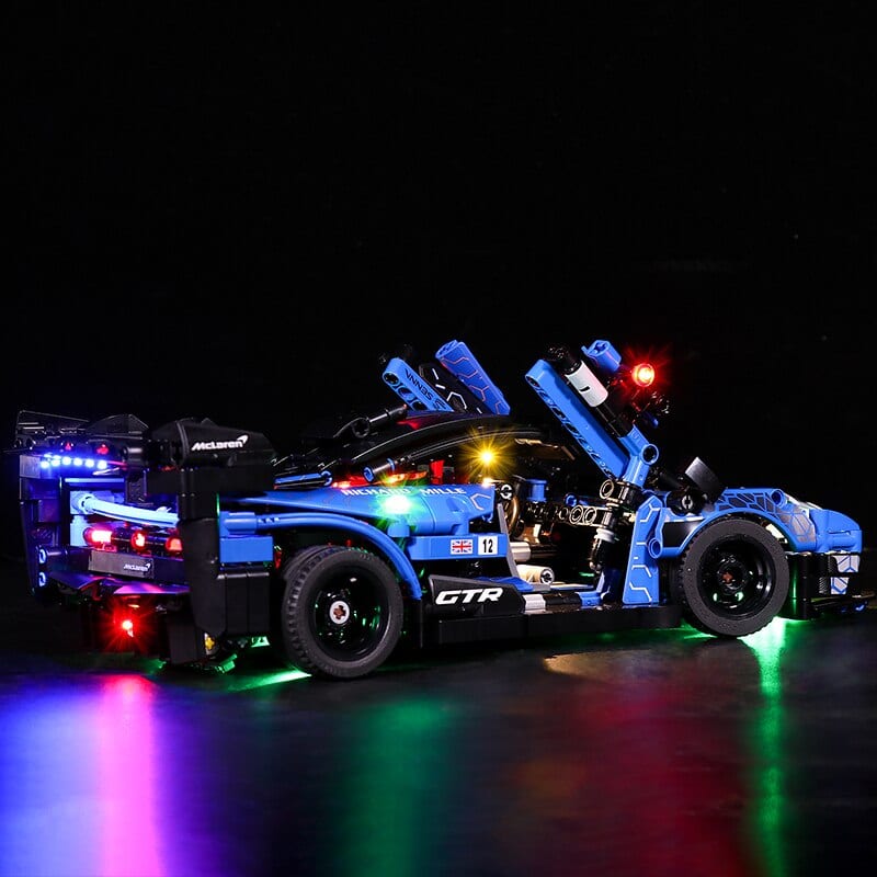 zene bricks Light Kit for LEGO McLaren Senna GTR #42123