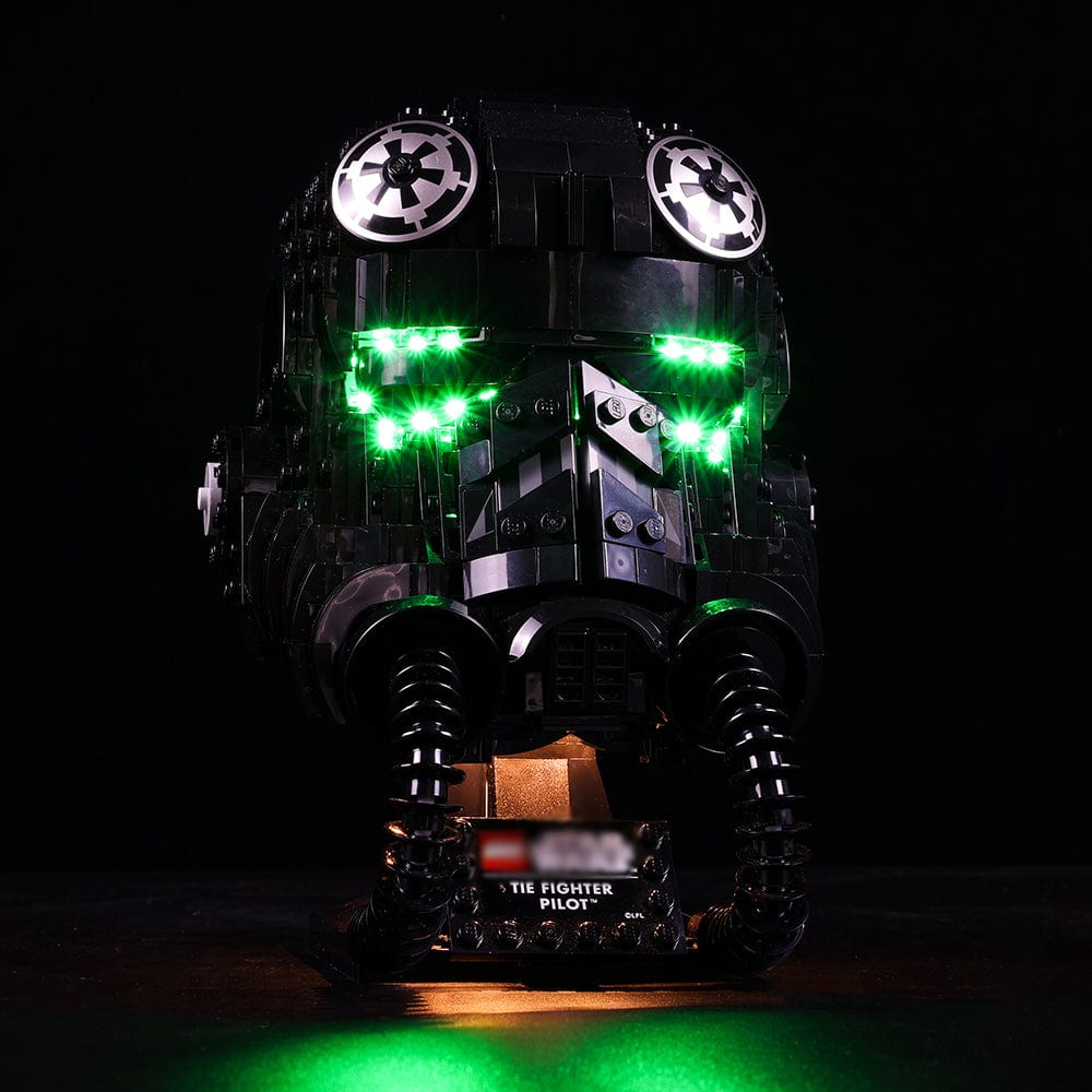 zene bricks LEGO TIE Fighter Pilot Helmet #75274 Light Kit