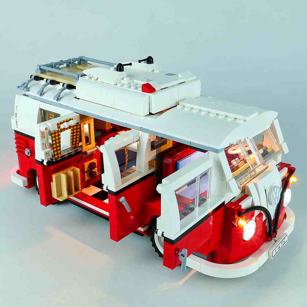 zene bricks LEGO T1 Camper Van #10220 Light Kit